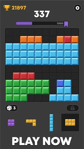 Block Mania - Block Puzzle (Блок Мания)  [МОД Все открыто] Screenshot 4