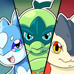 Скачать взломанную Monster Masters  [МОД Бесконечные монеты] - стабильная версия apk на Андроид