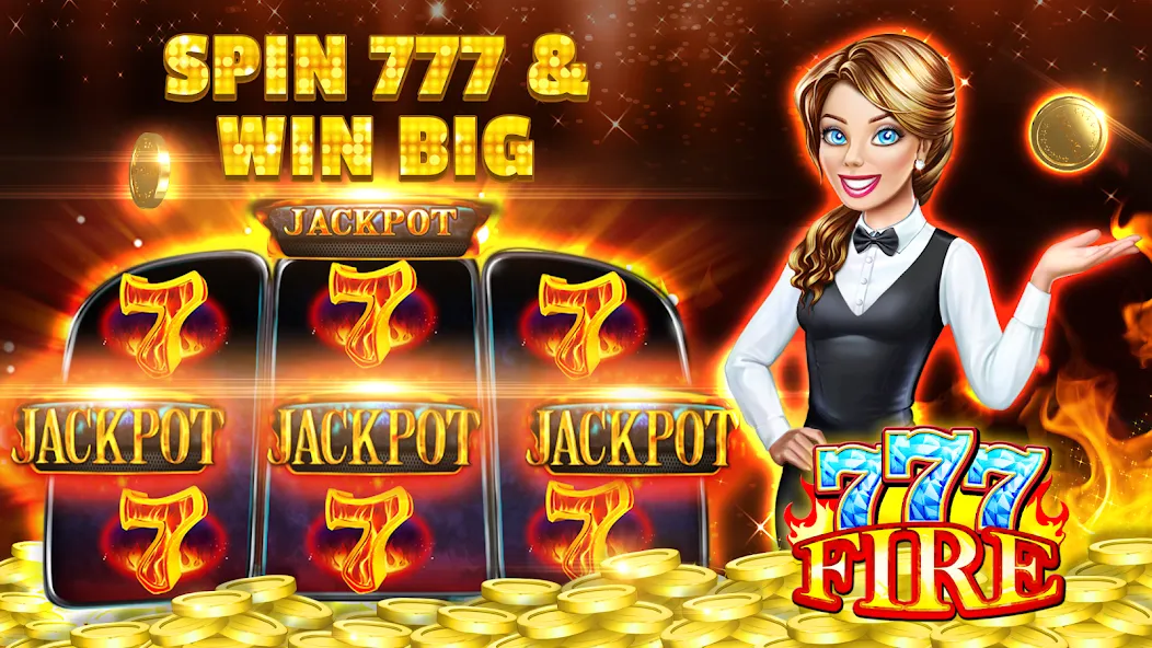 OMG! Fortune Casino Slot Games  [МОД Mega Pack] Screenshot 4