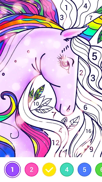 Magic Paint: Color by number (Магик Пейнт)  [МОД Много денег] Screenshot 5