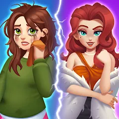 Взломанная Makeover Blast: Dressup Salon (Мейковер Бласт)  [МОД Много монет] - последняя версия apk на Андроид