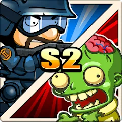 Скачать взлом SWAT and Zombies Season 2 (СВАТ)  [МОД Бесконечные монеты] - полная версия apk на Андроид