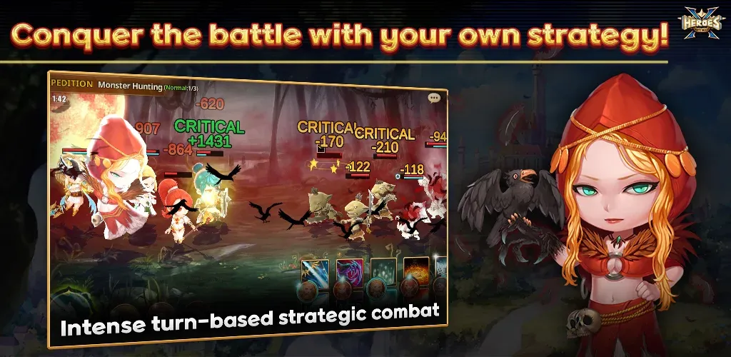 X Heroes: NFT War (Икс Хероес)  [МОД Много монет] Screenshot 1