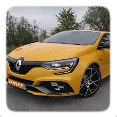 Взломанная Megane Drift Simulator (Мегане Дрифт Симулятор)  [МОД Все открыто] - стабильная версия apk на Андроид