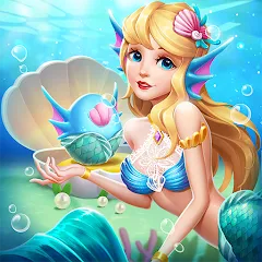 Скачать взломанную Merge Seatopia:Merge 3 Puzzles  [МОД Много монет] - последняя версия apk на Андроид