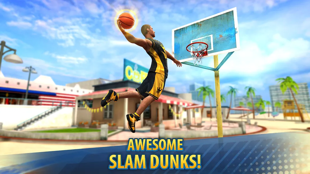 Basketball Stars: Multiplayer (Баскетбол Старс)  [МОД Много денег] Screenshot 3