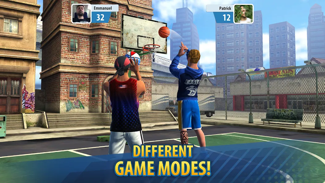 Basketball Stars: Multiplayer (Баскетбол Старс)  [МОД Много денег] Screenshot 5
