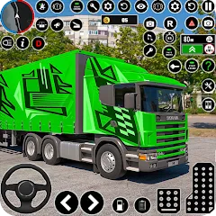 Взломанная Indian Truck Game 3d Truck sim (Трак Геймс Драйвинг Симулятор)  [МОД Много монет] - стабильная версия apk на Андроид