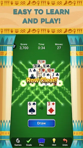 Pyramid Solitaire - Card Games (Пирамида Солитер)  [МОД Много денег] Screenshot 4