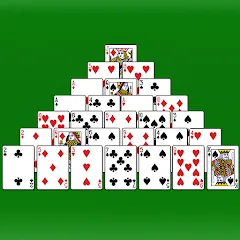 Скачать взлом Pyramid Solitaire - Card Games (Пирамида Солитер)  [МОД Много денег] - полная версия apk на Андроид