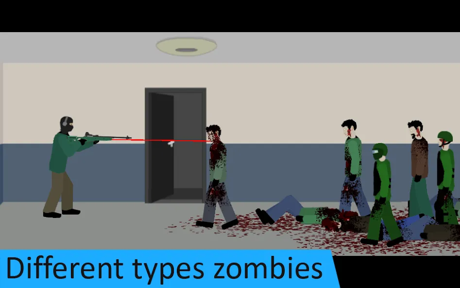 Flat Zombies: Defense&Cleanup (Флэт Зомби)  [МОД Mega Pack] Screenshot 2