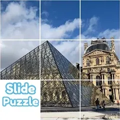 Скачать взломанную Slide Puzzle with your photo (Слайдпазл с вашим фото)  [МОД Menu] - последняя версия apk на Андроид