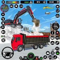 Взлом Excavator Simulator Crane Game (Экскаватор Симулятор Кран Игра)  [МОД Меню] - последняя версия apk на Андроид