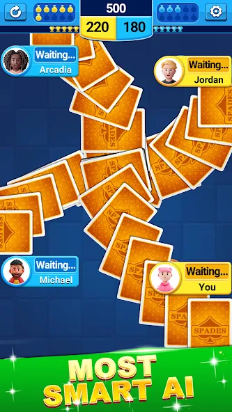 Spades  [МОД Много монет] Screenshot 1