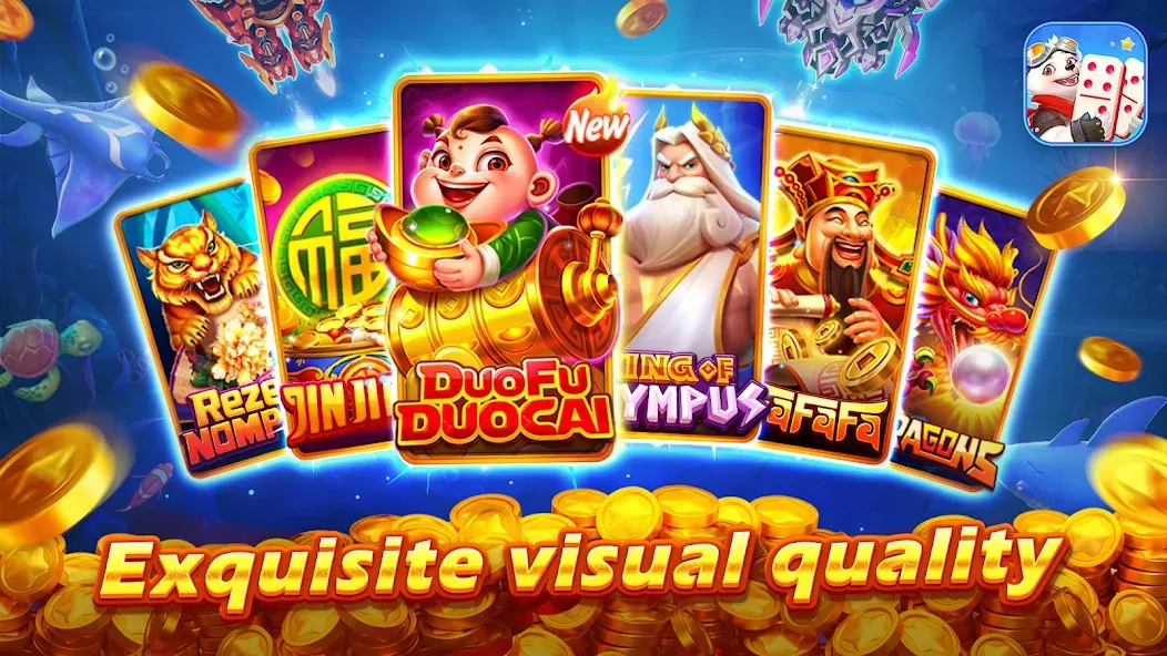 Bearfish Slots (Хиггс Беарфиш Казино)  [МОД Много монет] Screenshot 1