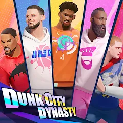 Взломанная Dunk City Dynasty (Данк Сити Династия)  [МОД Mega Pack] - полная версия apk на Андроид