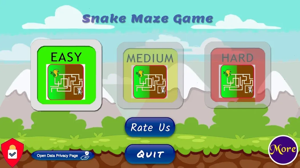 Snake Maze game (Змеиная лабиринтная игра)  [МОД Все открыто] Screenshot 1