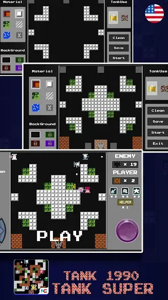 Tank 1990: Battle City Tank  [МОД Бесконечные деньги] Screenshot 4