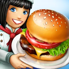 Взломанная Cooking Fever: Restaurant Game  [МОД Меню] - стабильная версия apk на Андроид