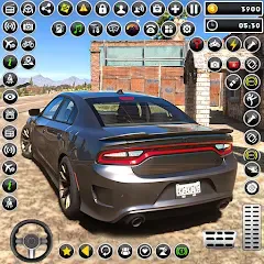 Скачать взломанную Real Car Parking Hard Car Game  [МОД Mega Pack] - последняя версия apk на Андроид