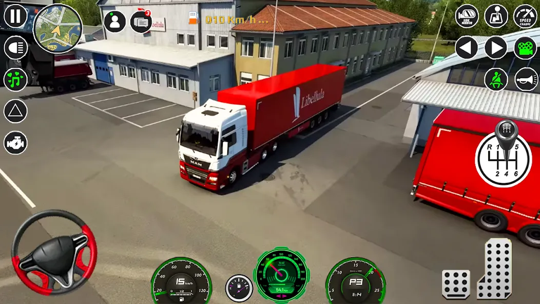American Cargo City Driving 3D  [МОД Menu] Screenshot 3