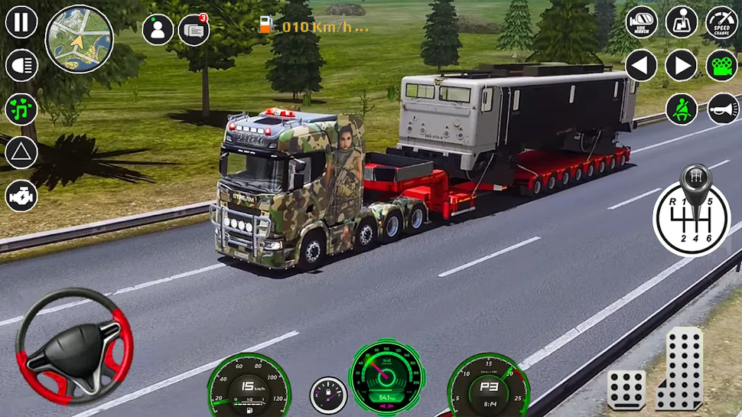 American Cargo City Driving 3D  [МОД Menu] Screenshot 5