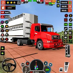 Взломанная American Cargo City Driving 3D  [МОД Menu] - полная версия apk на Андроид