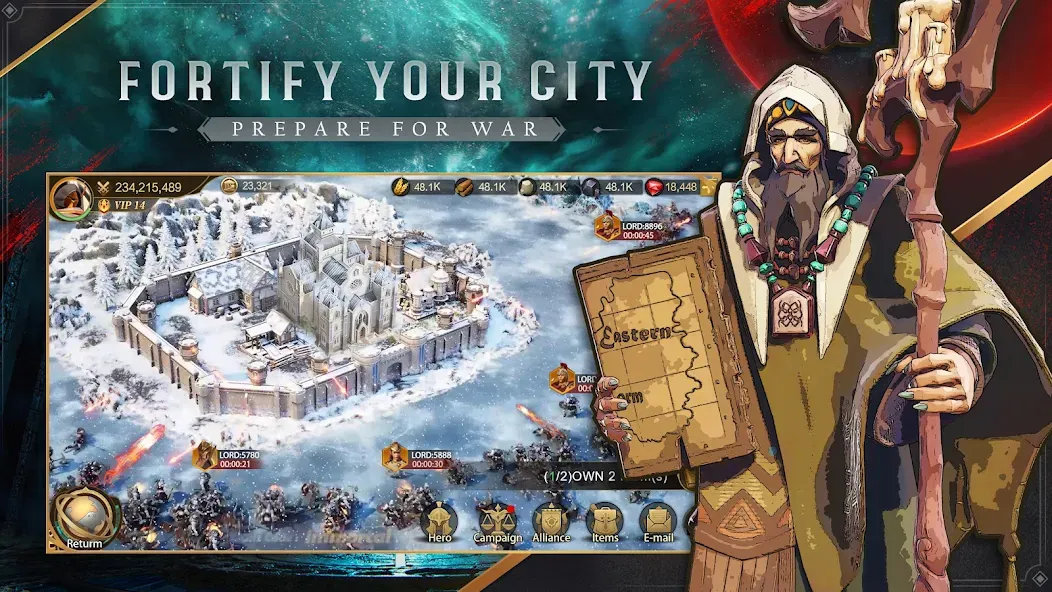 Land of Empires: Immortal (Лэнд оф Эмпайрс)  [МОД Бесконечные монеты] Screenshot 2