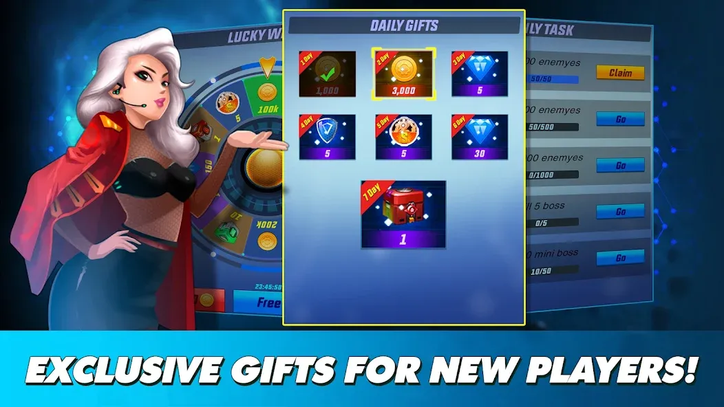 Thunder Fighter Superhero (Сандер Файтер)  [МОД Меню] Screenshot 4