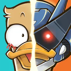 Взлом Merge Duck 2: Idle RPG (Мердж Дак 2)  [МОД Все открыто] - полная версия apk на Андроид
