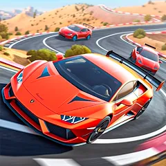 Взломанная Extreme Car Drag Racing (Экстремальные гонки драгстеров)  [МОД Mega Pack] - последняя версия apk на Андроид