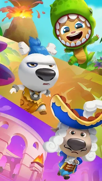 Talking Tom Time Rush  [МОД Unlocked] Screenshot 5