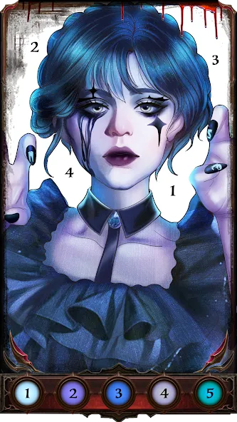 Dark, Horror Color by Number  [МОД Меню] Screenshot 5