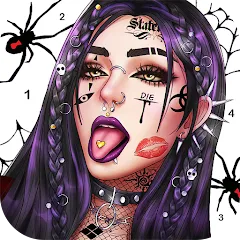 Взлом Dark, Horror Color by Number  [МОД Меню] - стабильная версия apk на Андроид