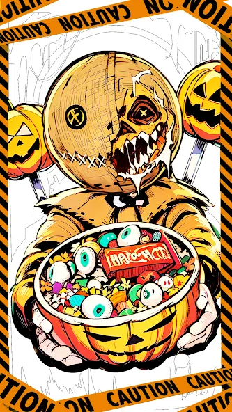 Dark Fantasy Coloring Games  [МОД Много денег] Screenshot 4