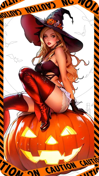 Dark Fantasy Coloring Games  [МОД Много денег] Screenshot 5