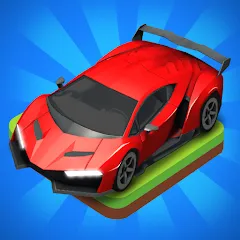 Скачать взлом Merge Car - Idle Merge Cars (Мердж Кар)  [МОД Бесконечные деньги] - стабильная версия apk на Андроид