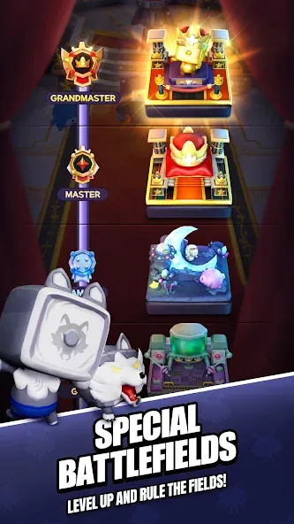 Roll Roll: Dice Heroes (Рэндом Дайс)  [МОД Бесконечные деньги] Screenshot 5