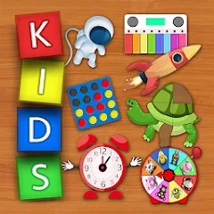 Взломанная Educational Games 4 Kids  [МОД Unlimited Money] - последняя версия apk на Андроид