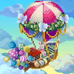 Скачать взломанную Pixel Isle: Art Coloring World (Пиксель Айл)  [МОД Unlimited Money] - последняя версия apk на Андроид