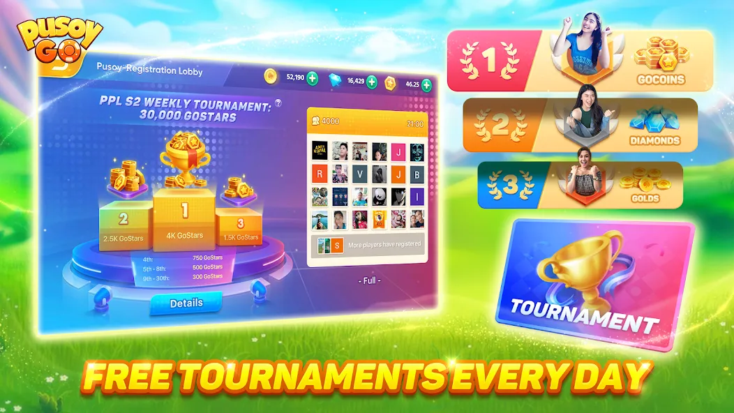 Pusoy Go-Competitive 13 Cards (Пусой Го)  [МОД Mega Pack] Screenshot 3