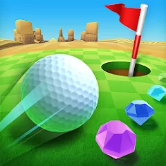 Взломанная Mini Golf King (Мини Гольф Кинг)  [МОД Бесконечные деньги] - стабильная версия apk на Андроид