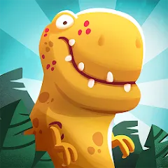 Скачать взломанную Dino Bash: Dinosaur Battle (Дино Баш)  [МОД Бесконечные деньги] - полная версия apk на Андроид