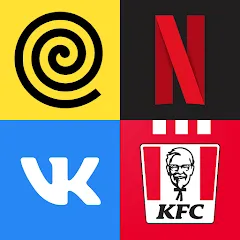 Скачать взлом Угадай логотип на русском  [МОД Бесконечные монеты] - стабильная версия apk на Андроид