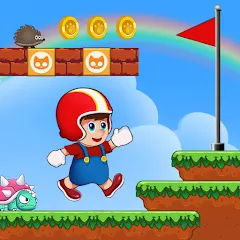 Взломанная Super Mano : Adventure Jump (упер кэт ган)  [МОД Много денег] - последняя версия apk на Андроид