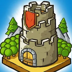 Взлом Grow Castle - Tower Defense (Гроу Касл)  [МОД Много денег] - полная версия apk на Андроид