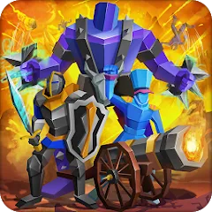 Взломанная Epic Battle Simulator 2 (Эпический Боевой Симулятор 2)  [МОД Menu] - полная версия apk на Андроид