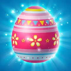 Скачать взлом Easter Magic - Match 3 Game (Истер Мэджик)  [МОД Бесконечные монеты] - полная версия apk на Андроид
