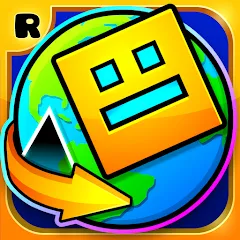 Взломанная Geometry Dash World (Геометри Дэш Ворлд)  [МОД Unlimited Money] - стабильная версия apk на Андроид