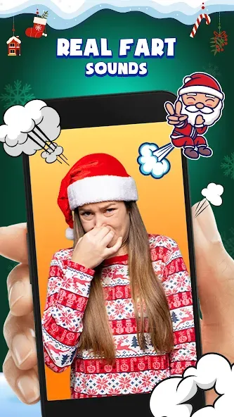 Prank sounds: haircut & fart  [МОД Меню] Screenshot 3